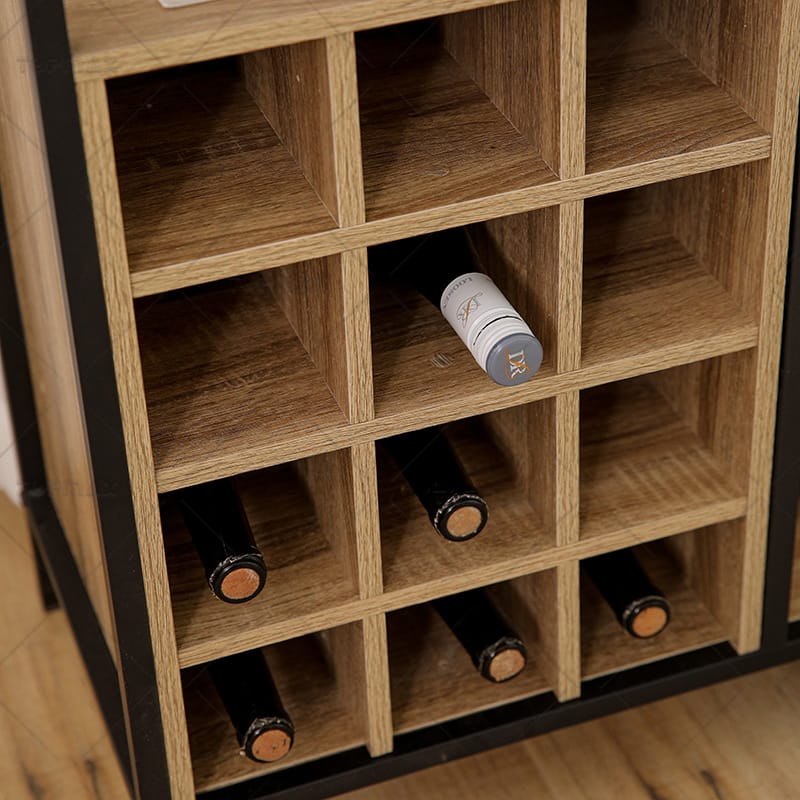 Morden Bar Cabinet Wine Cupboard Storage Wine bottle Collector 31153G