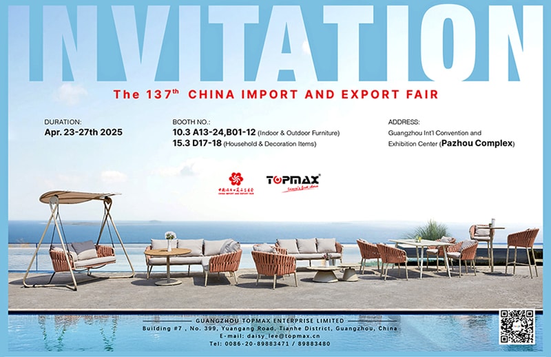 Topmax Outdoor Furniture Canton Fair