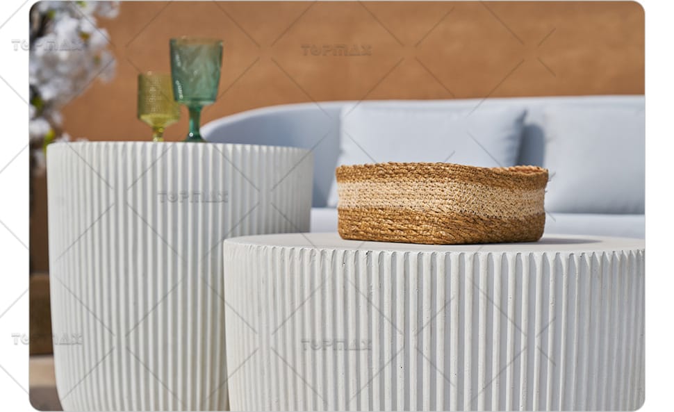Outdoor Patio Side Table Topmax