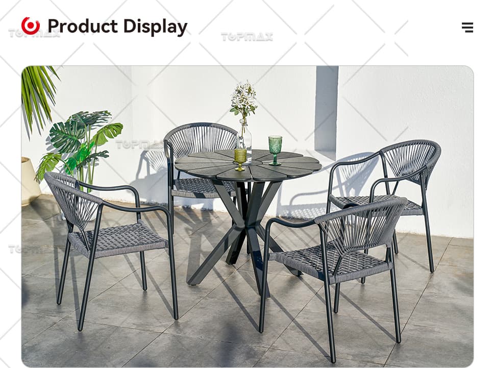 Modern Patio Dining Sets China