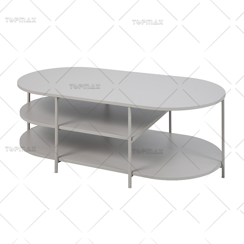 All Modern Coffee Table Oval Small Wood Coffee Table Flat Packing 62303E