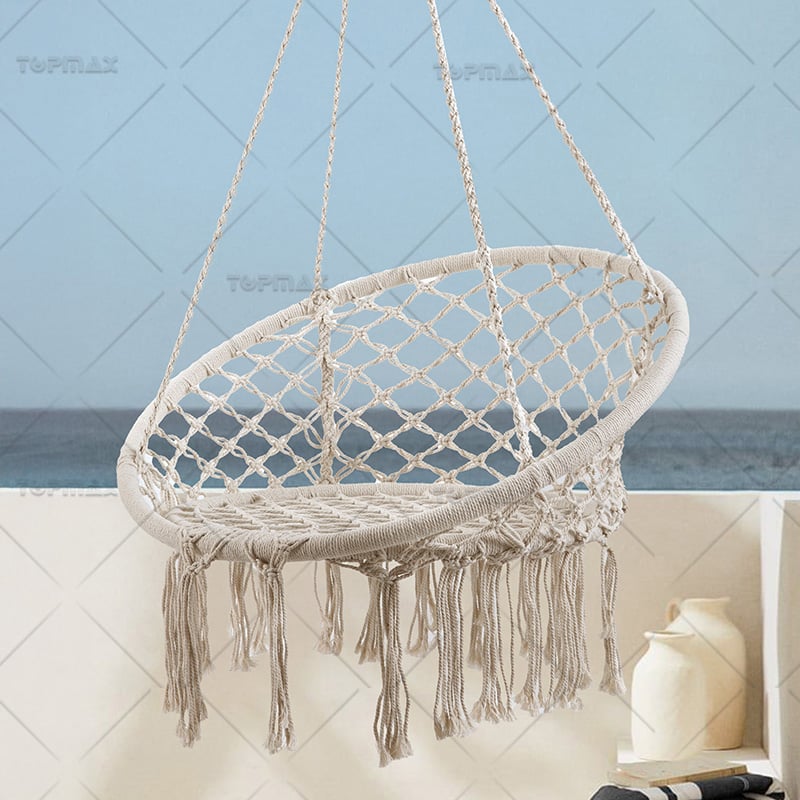 Light Wegiht Modern Hammock New Weaving Garden Hammock Swing Rope 68429C-PLC2
