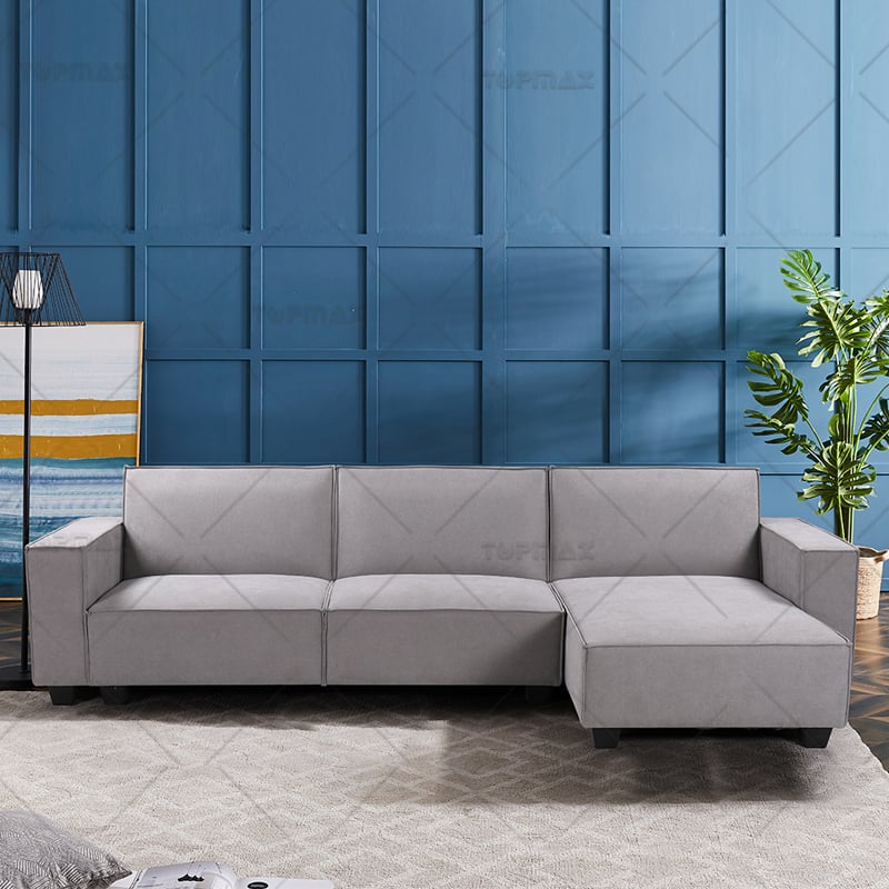 Modern Sofa Bed Couch Sleeper Sofa Multi Functional Plastic Legs 72397-C
