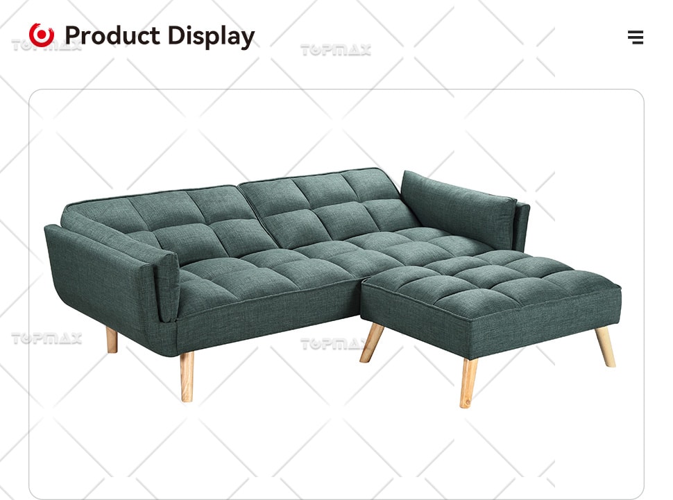 l shaped sleeper sofa OEM
