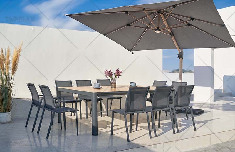 aluminium garden furniture sets China
