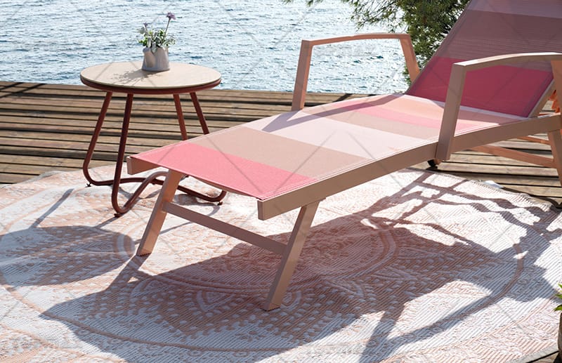 outdoor reclining chaise lounge supplier
