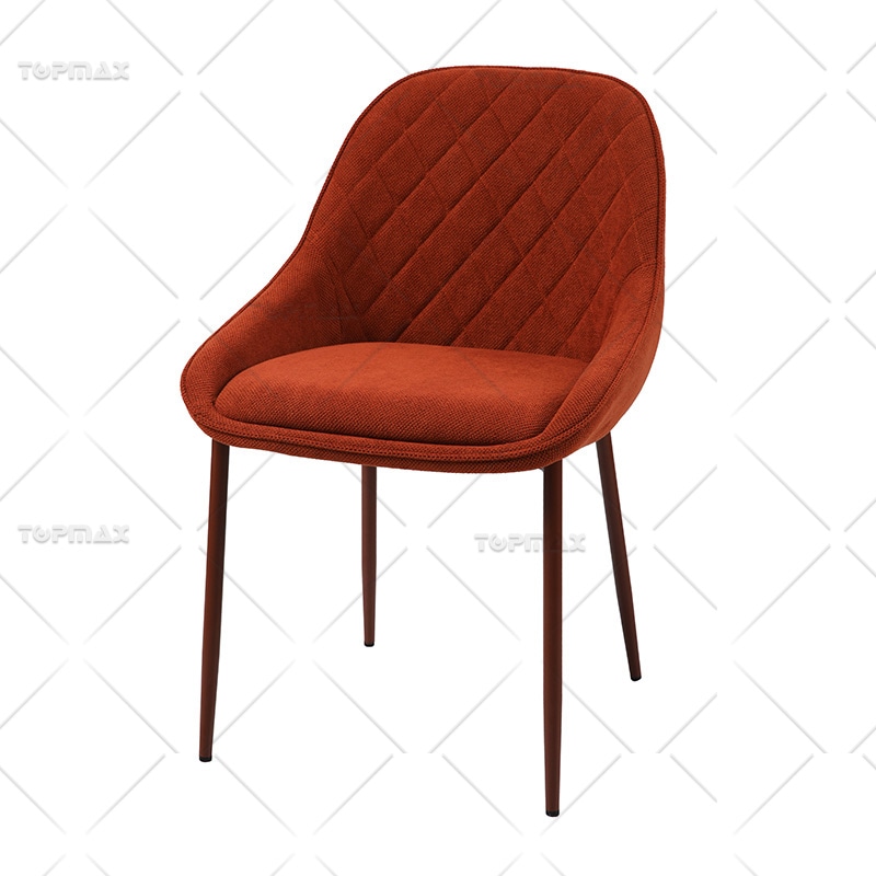 Minimalist Dining Chairs Nordic Furniture Dining Thick Sponge 80445D