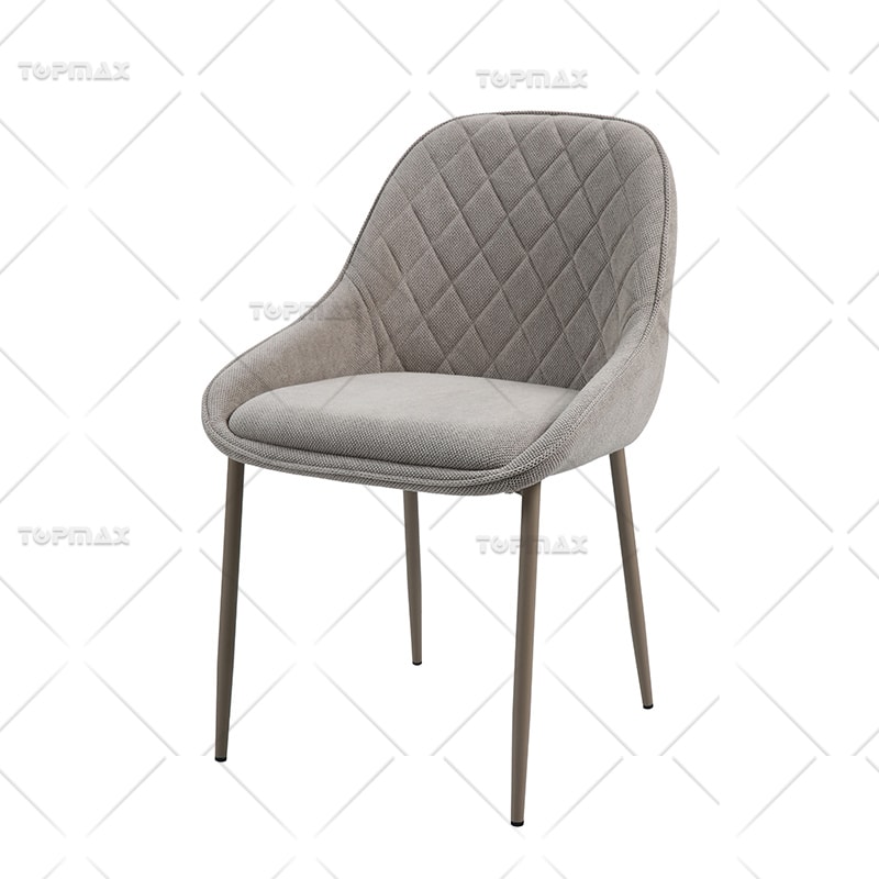 Minimalist Dining Chairs Nordic Furniture Dining Thick Sponge 80445D
