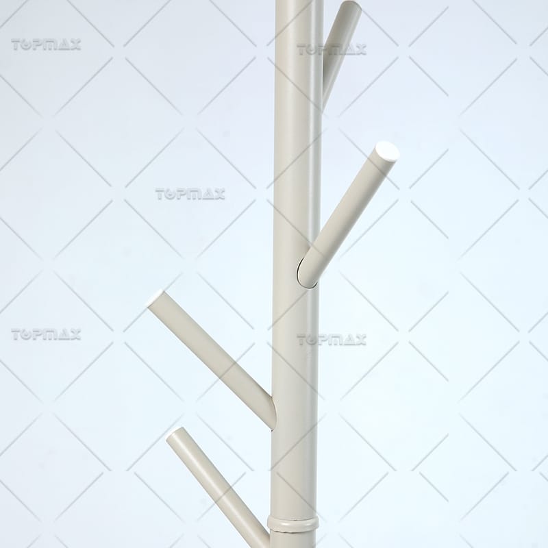 Lower Price Metal Coat Rack Stand 8 Hooks Stylish Design 22039