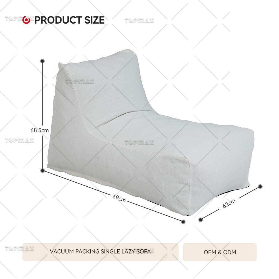 All Modern Outdoor Sofa Lazy Vacuum Packing Single Outdoor Sofa 95430L2-OL