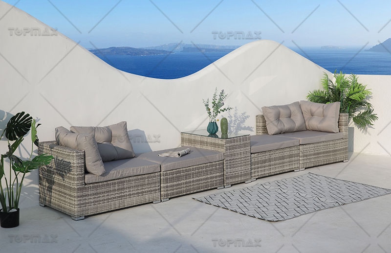 Rattan furniture produced by rattan